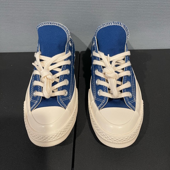 Converse Chuck Taylor All Star 70 Ox Comme des Garcons PLAY Blue Quartz - Picture 2 of 11